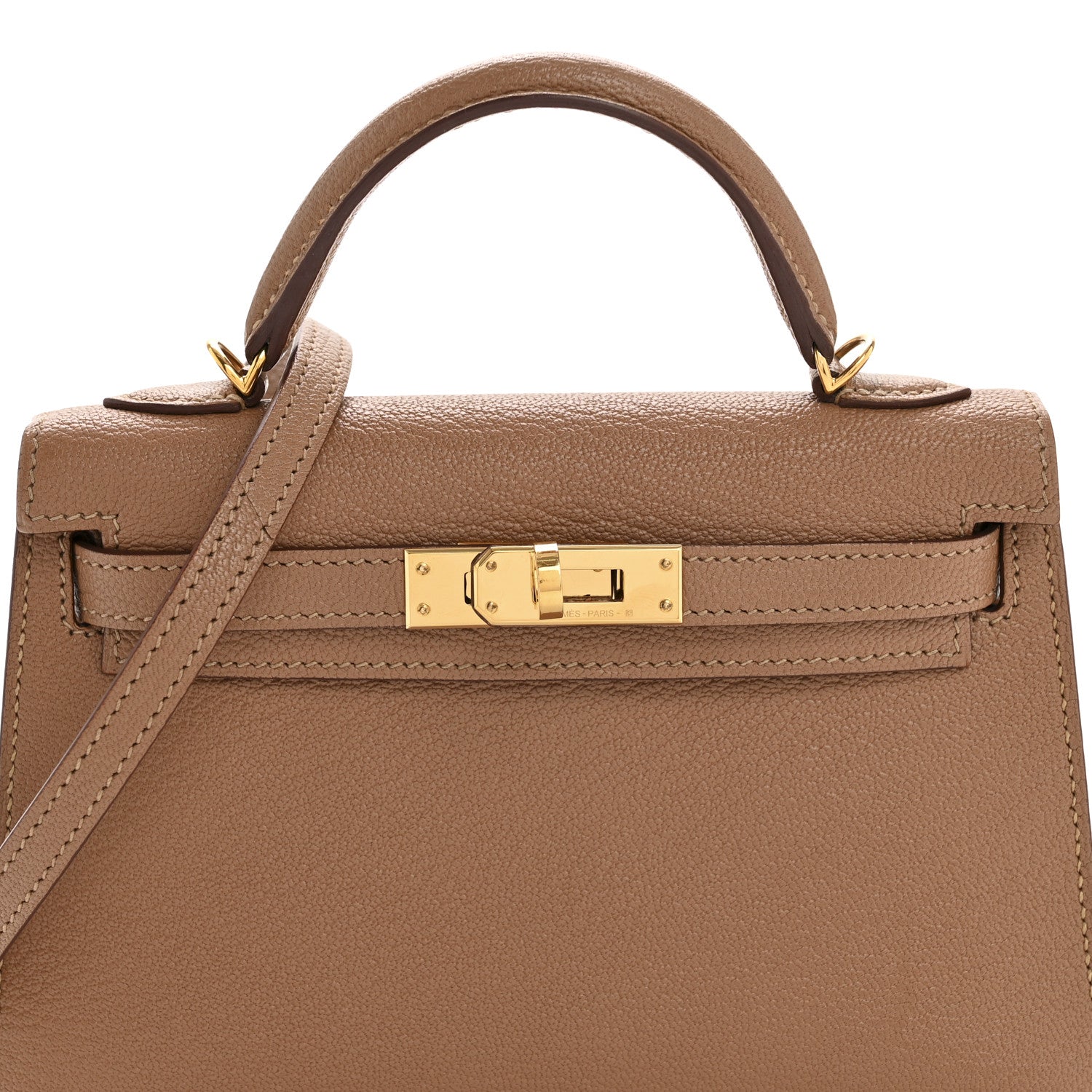 Hermes Chevre Mysore Mini Kelly Sellier 20 Quebracho 8 of 15