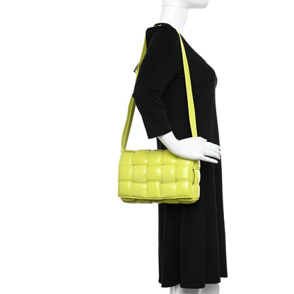 Bottega Veneta Nappa Maxi Intreccio Padded Cassette Crossbody Bag Kiwi 2 of 10