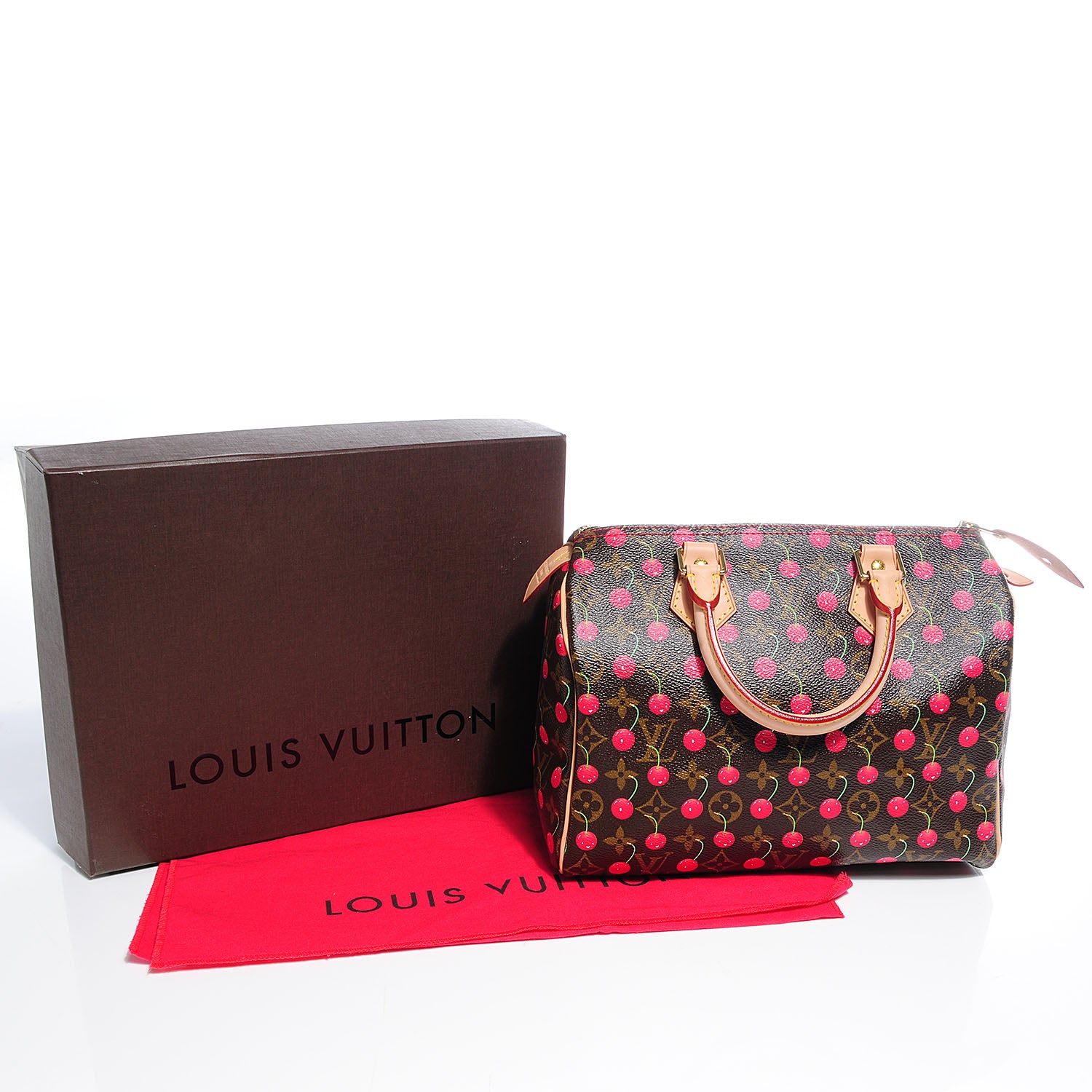 Louis Vuitton Monogram Cerises Speedy 25 5 of 8