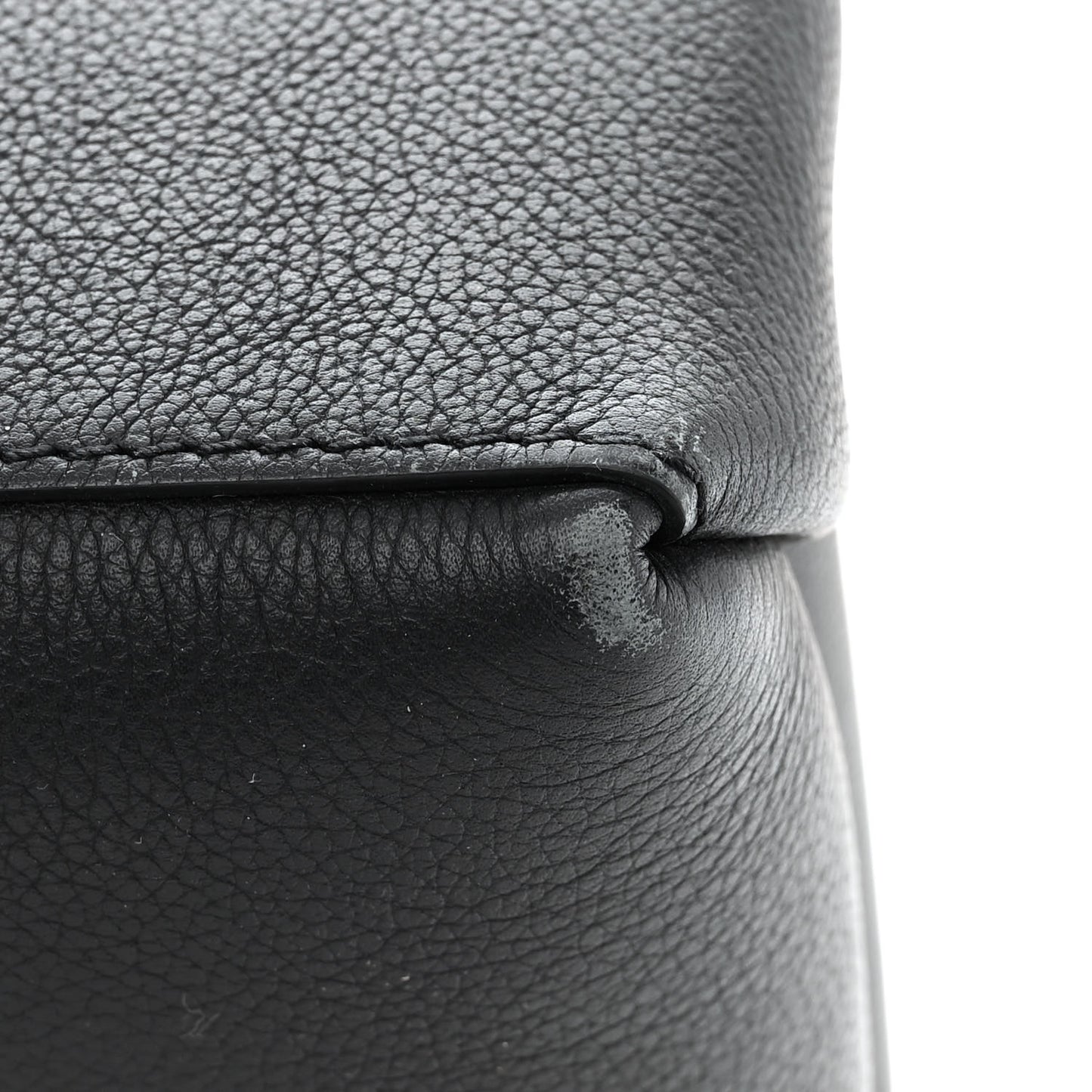 Soft Calfskin My Lockme Top Handle Black