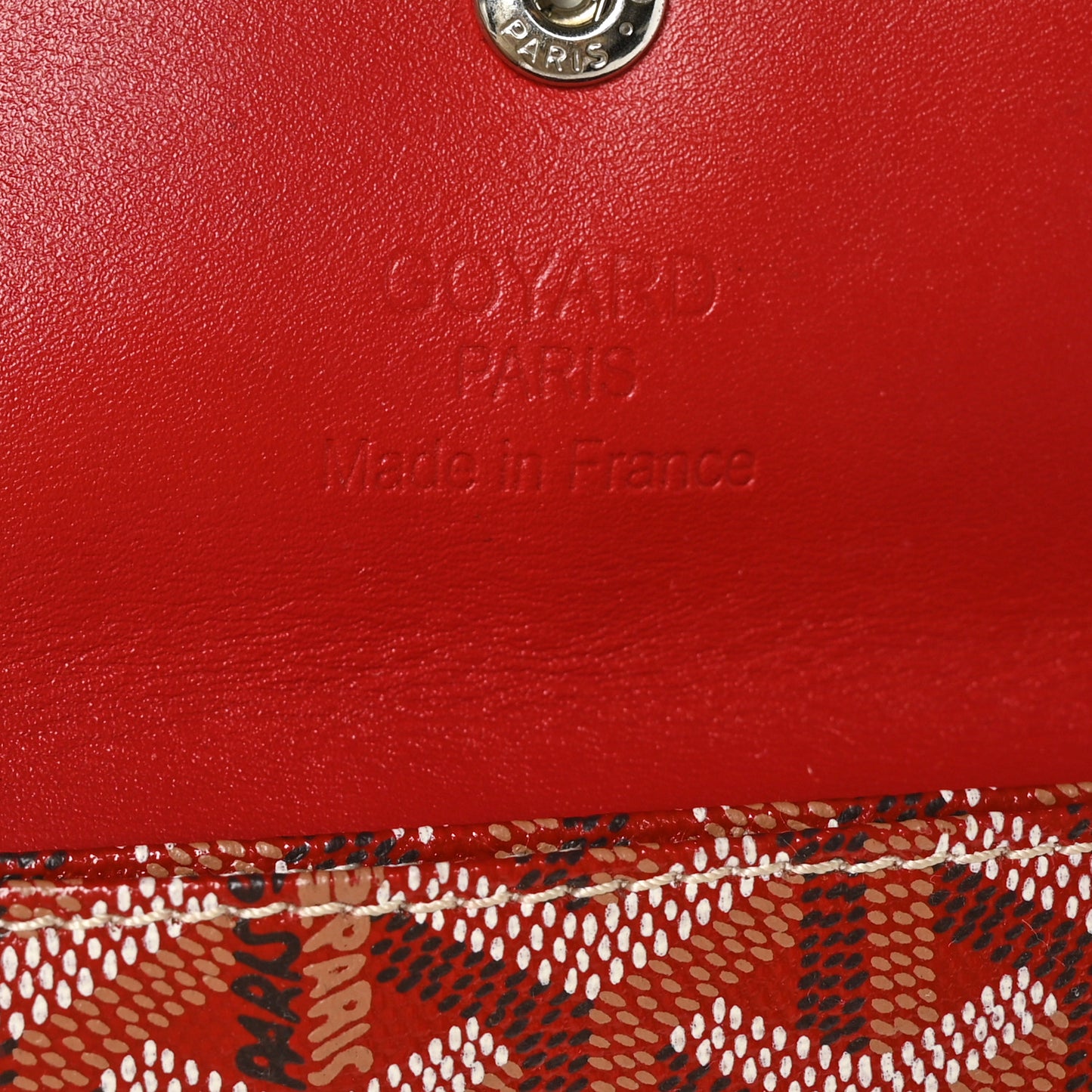 Goyardine Saint Louis PM Red