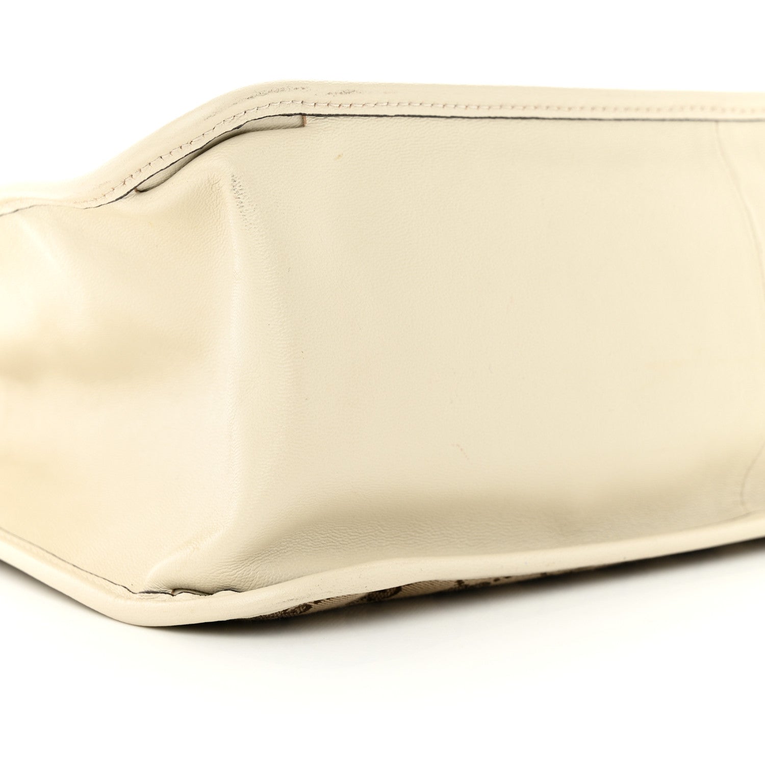 Gucci Monogram New Sakai Calfskin Lux Horsebit 1955 Tote Beige Ebony Mystic White 9 of 12