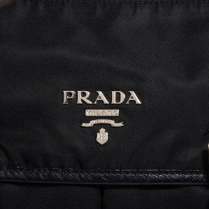 Prada Tessuto Nylon Messenger Bag Nero Black 5 of 10