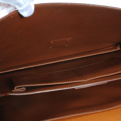 Louis Vuitton Epi Serviette Ambassadeur Briefcase Gold 7 of 8