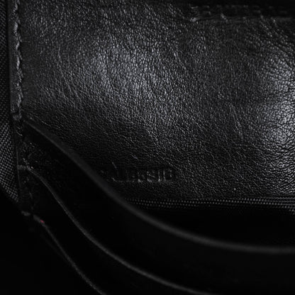 Burberry House Check Derby Peyton Crossbody Clutch Bag Black 8 of 9