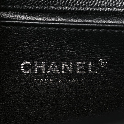 Chanel Caviar Quilted Medium Boy Flap Black 7 of 11