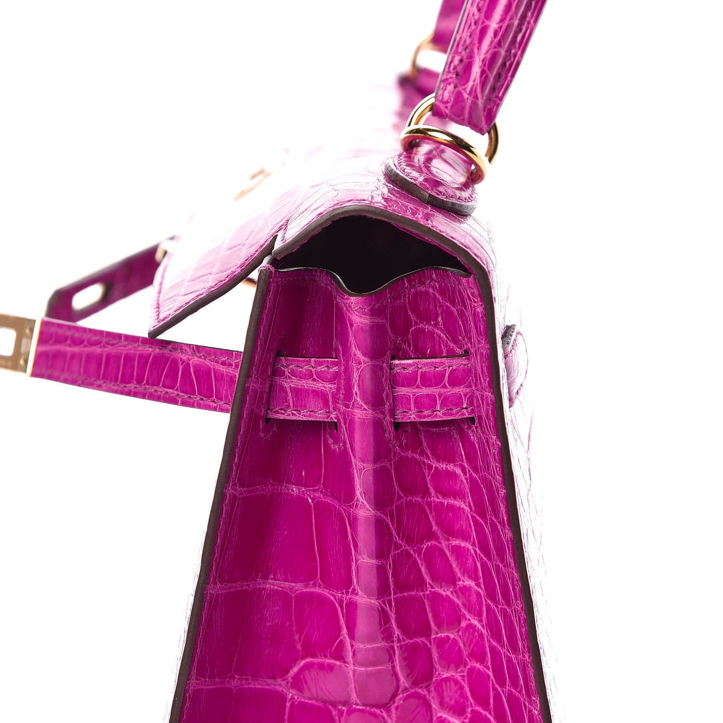 Shiny Alligator Kelly Sellier 25 Rose Scheherazade