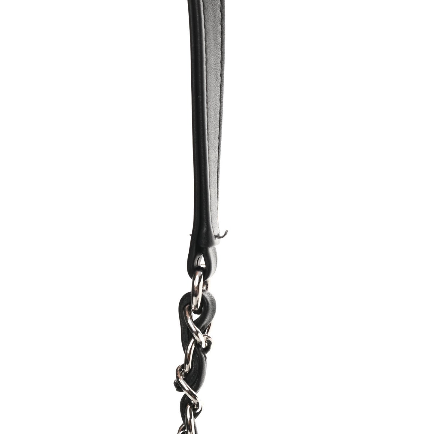 Calfskin Chevron Quilted Large Urban Spirit Backpack Black