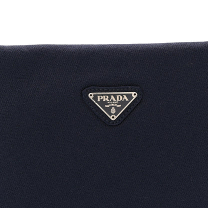 Prada Tessuto Nylon Shoulder Bag Bleu 7 of 9