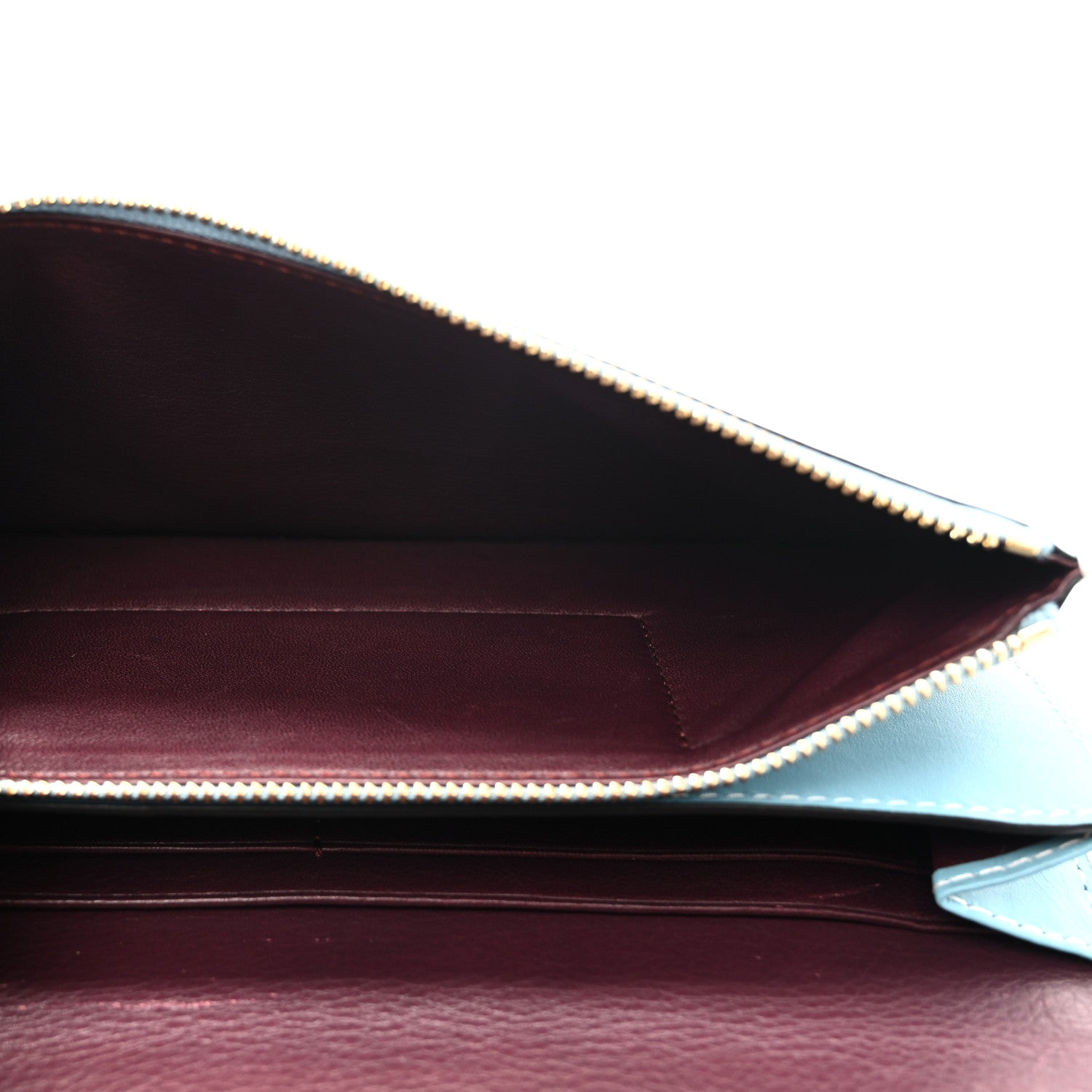 Loewe Smooth Calfskin Gate Pochette Light Blue 5 of 14