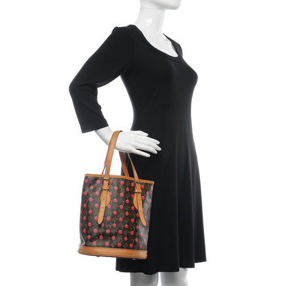 Louis Vuitton Monogram Cerises Bucket Bag 3 of 31
