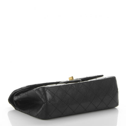 Chanel Aged Calfskin Quilted 2.55 Reissue 225 Flap Black 4 of 7