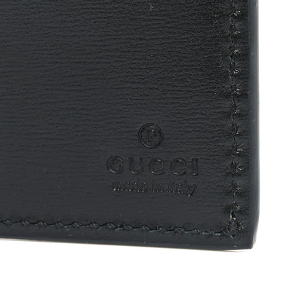 Gucci Smooth Calfskin GG Marmont Bi-Fold Wallet Black 6 of 8
