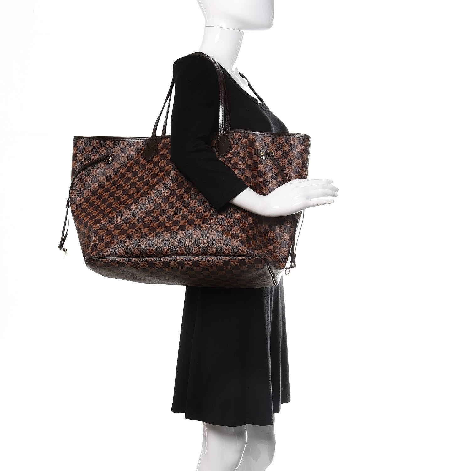 Louis Vuitton Damier Ebene Neo Neverfull GM 2 of 10