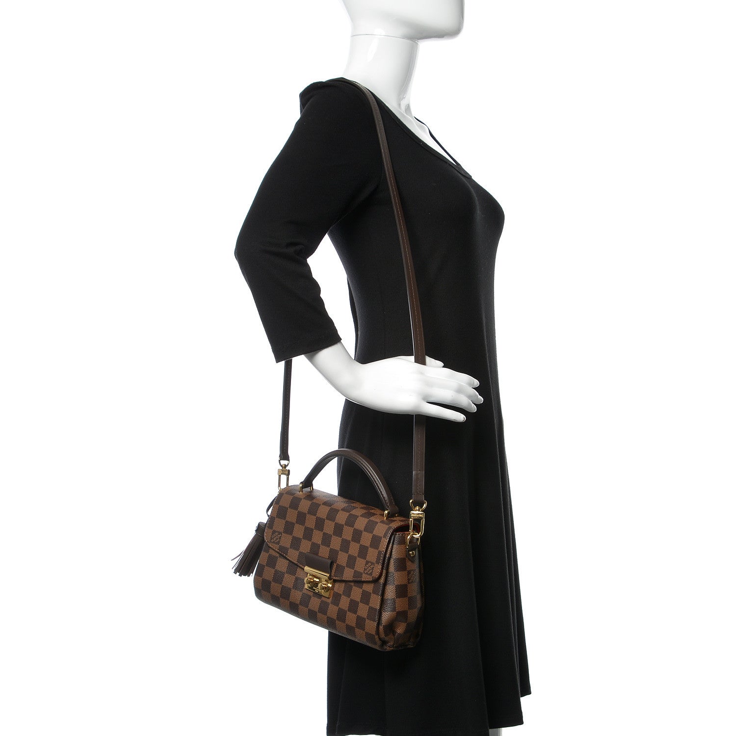 Louis Vuitton Damier Ebene Croisette 2 of 10