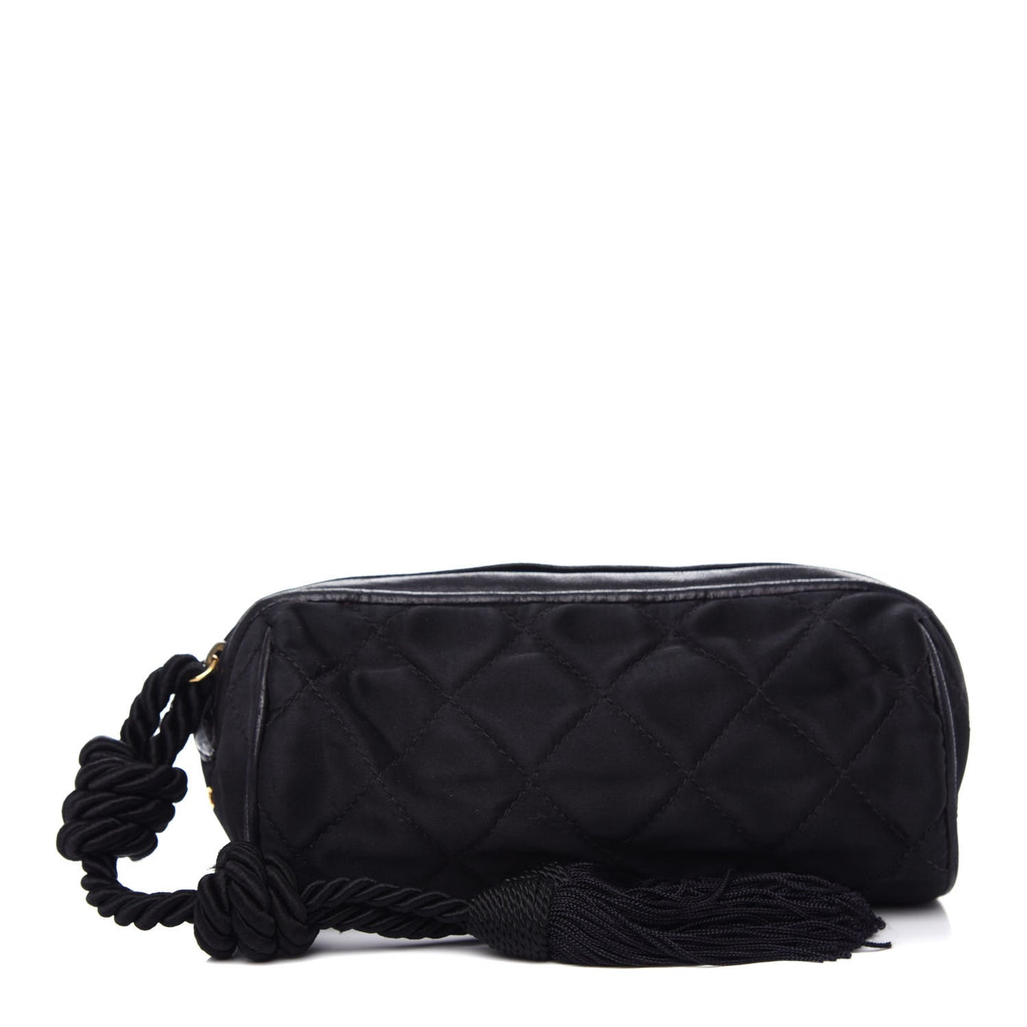 Satin Clutch Black