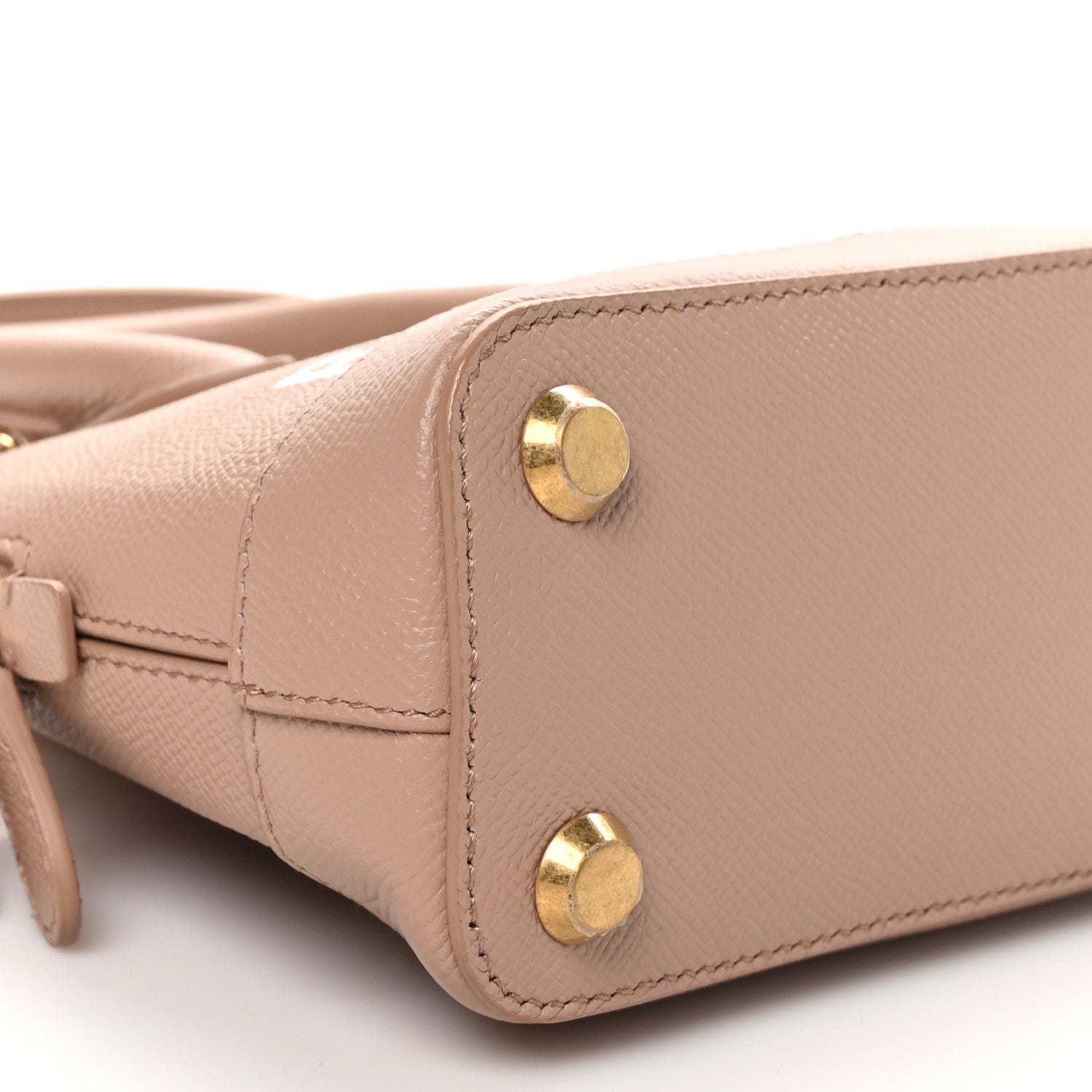 Balenciaga Grained Calfskin XXS Ville Top Handle Bag Beige Tapioca 9 of 10