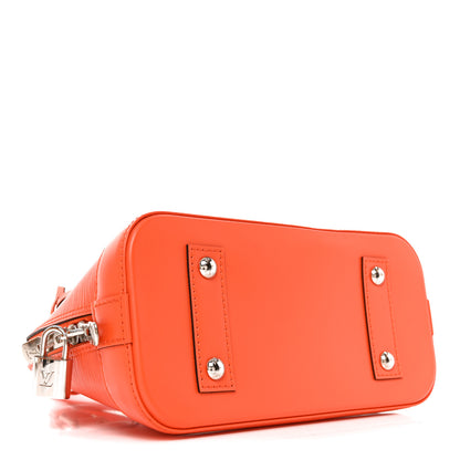 Louis Vuitton Epi Jacquard Alma BB Orange 4 of 10