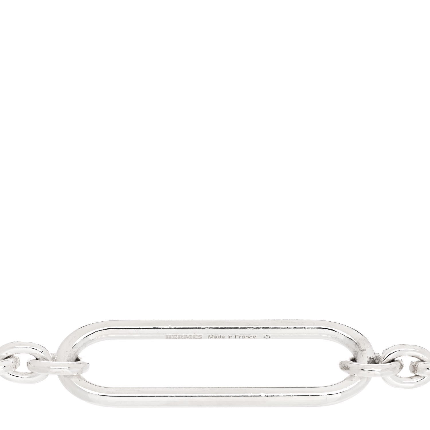Hermes Sterling Silver Chaine d'Ancre Twist Bracelet ST 3 of 5