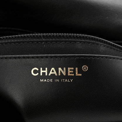 Chanel Lambskin Quilted Large CC Funky Town Flap Black 6 of 10