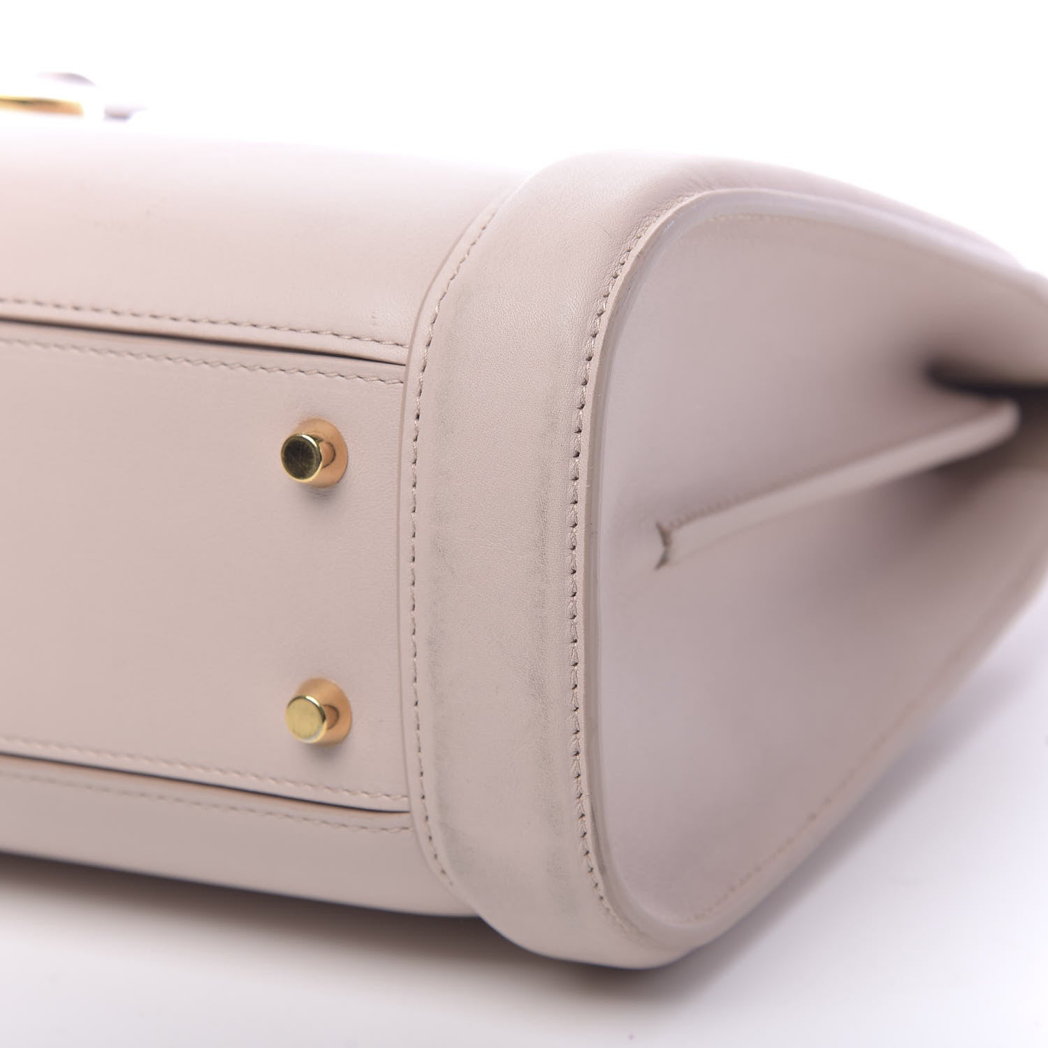 Alexander McQueen Sweet Calfskin Small Heroine 30 Nude 10 of 11