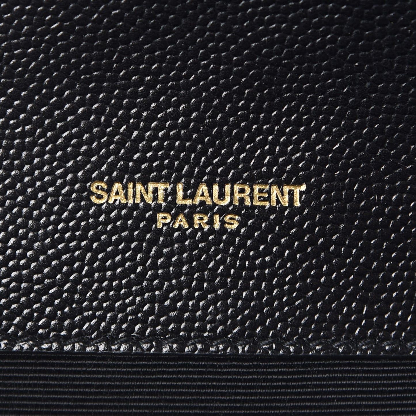 Grain De Poudre Textured Mixed Matelasse Triquilt Small Monogram Satchel Black