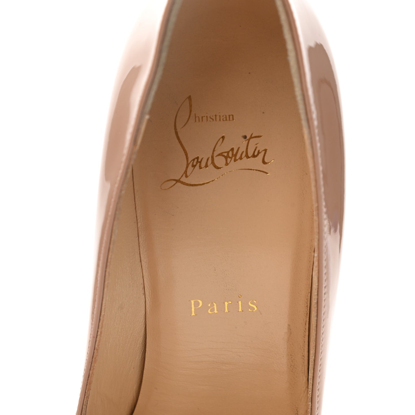 Patent Pigalle Follies 100 Pumps 38 Nude