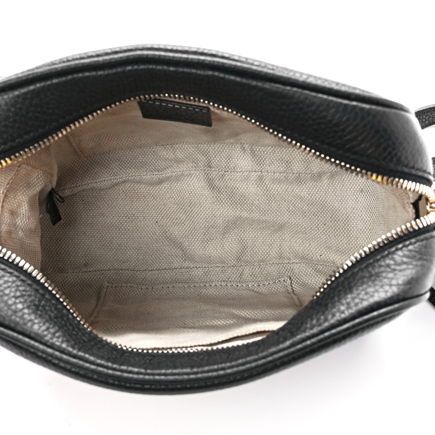Gucci Pebbled Calfskin Small Soho Disco Bag Black 5 of 12