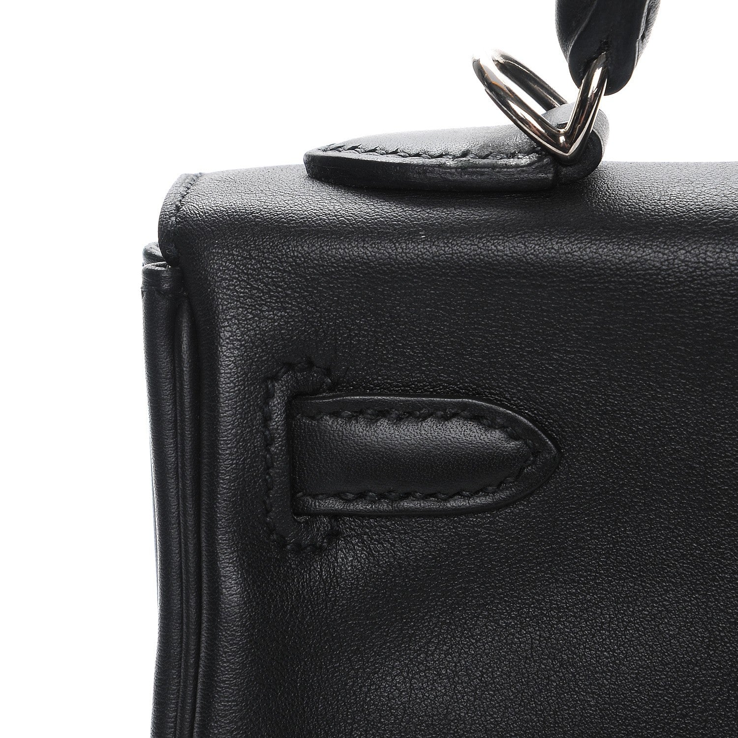 Hermes Swift Kelly Retourne 25 Black 23 of 27