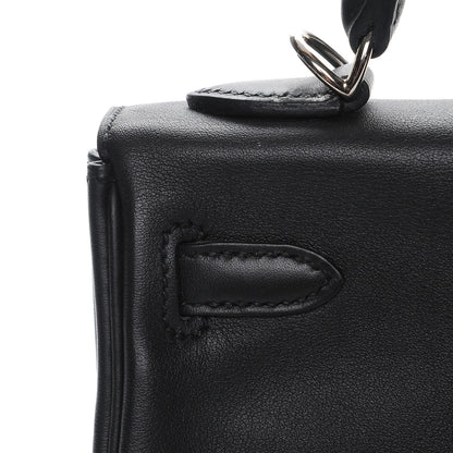 Hermes Swift Kelly Retourne 25 Black 23 of 27