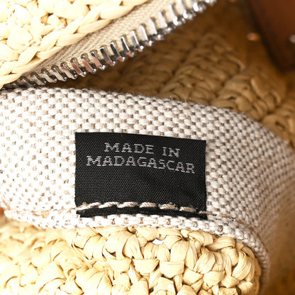 Prada Yarn Raffia Effect Crochet Belt Bag Naturale 6 of 9
