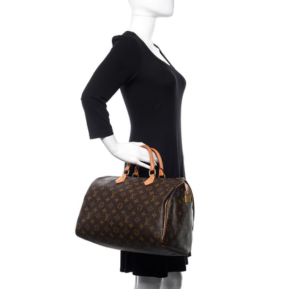Louis Vuitton Monogram Speedy 35 2 of 14