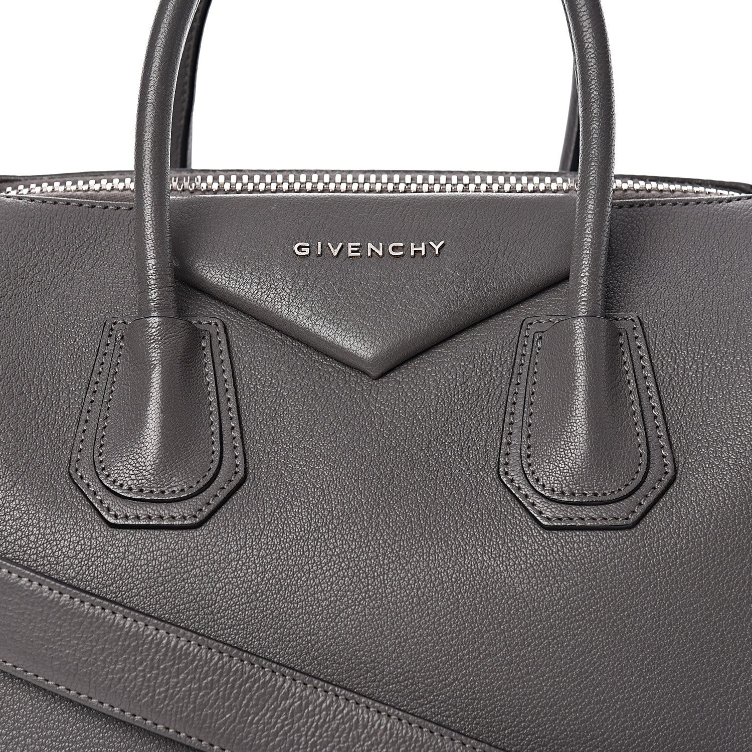 Givenchy Sugar Goatskin Medium Antigona Dark Grey 20 of 20