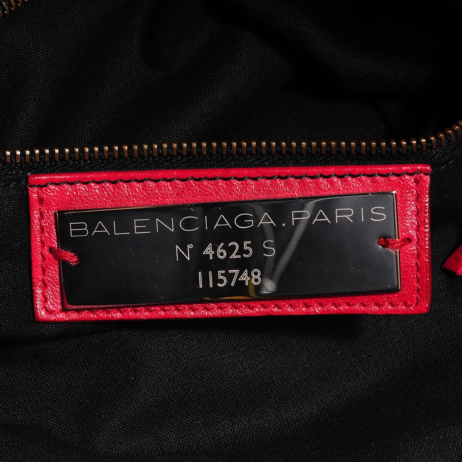 Balenciaga Agneau Classic Hardware City Rubisse 12 of 14