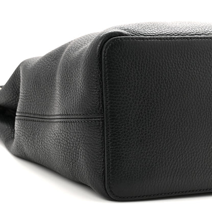 Gucci Pebbled Calfskin Large Soho Hobo Black 9 of 10
