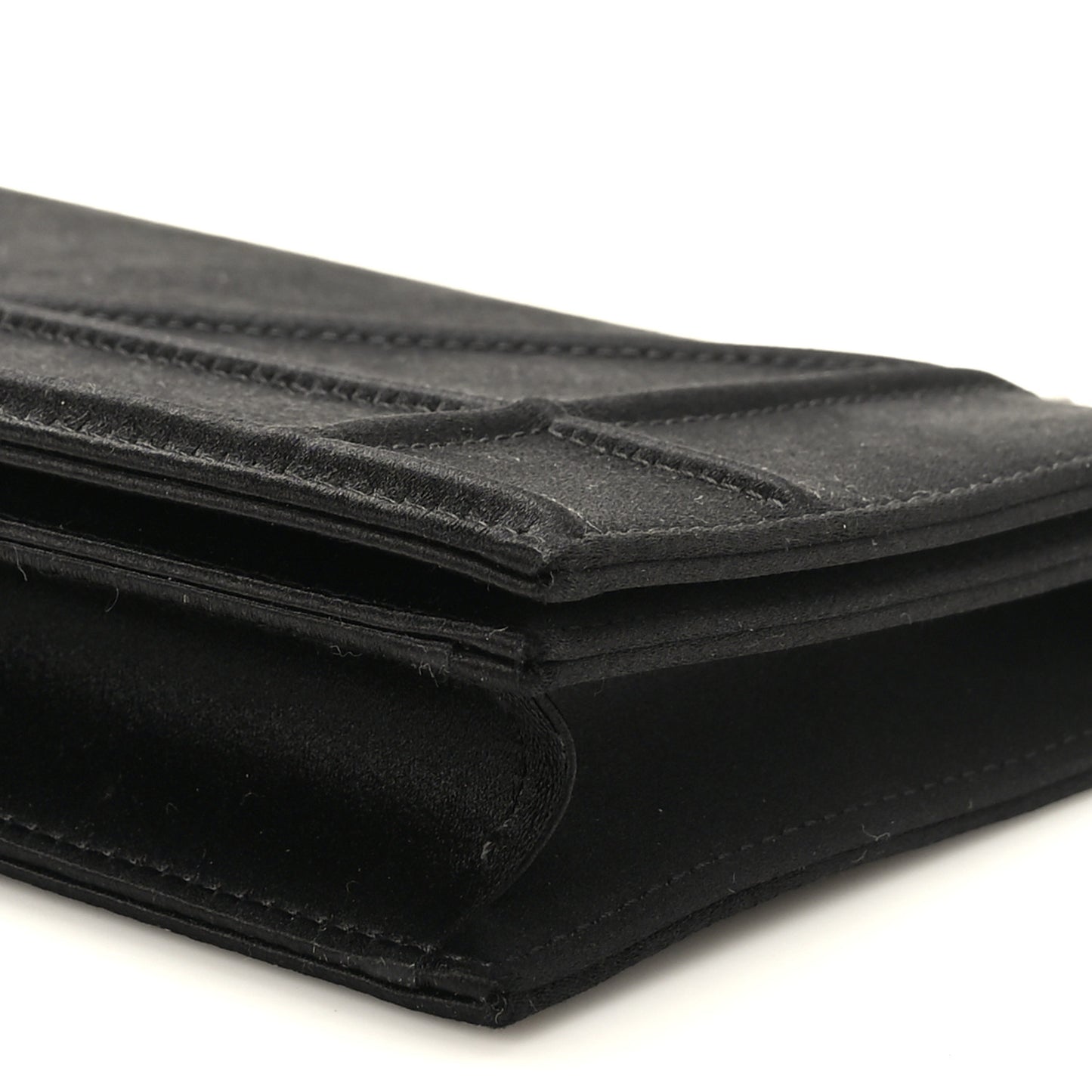 Satin Diorama Pochette Black