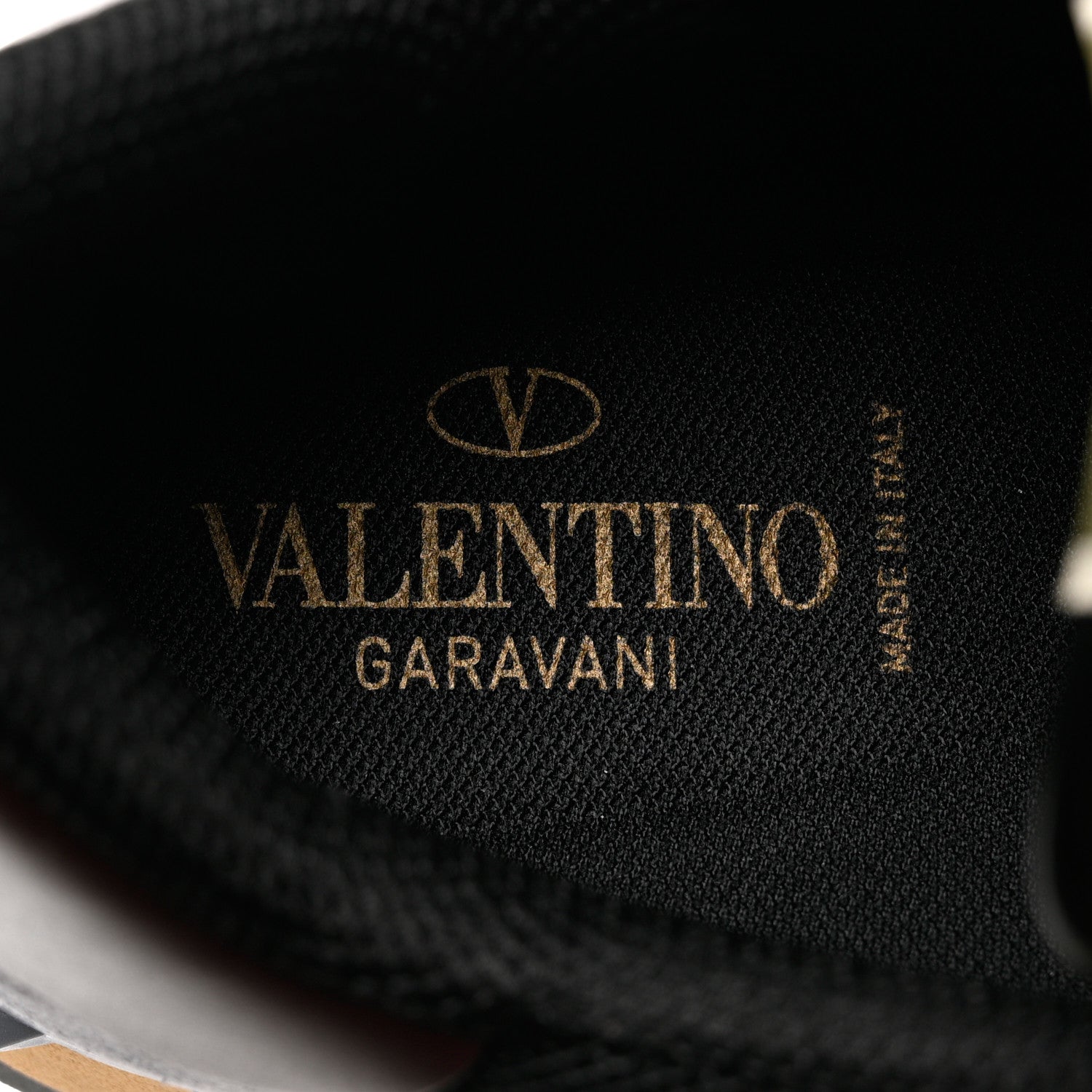 Valentino Garavani Suede Nylon Camouflage Soul Rockstud Sneakers 45 Black Grey 7 of 11