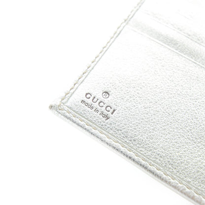 Gucci Leather Compact Britt Wallet Metallic 8 of 10