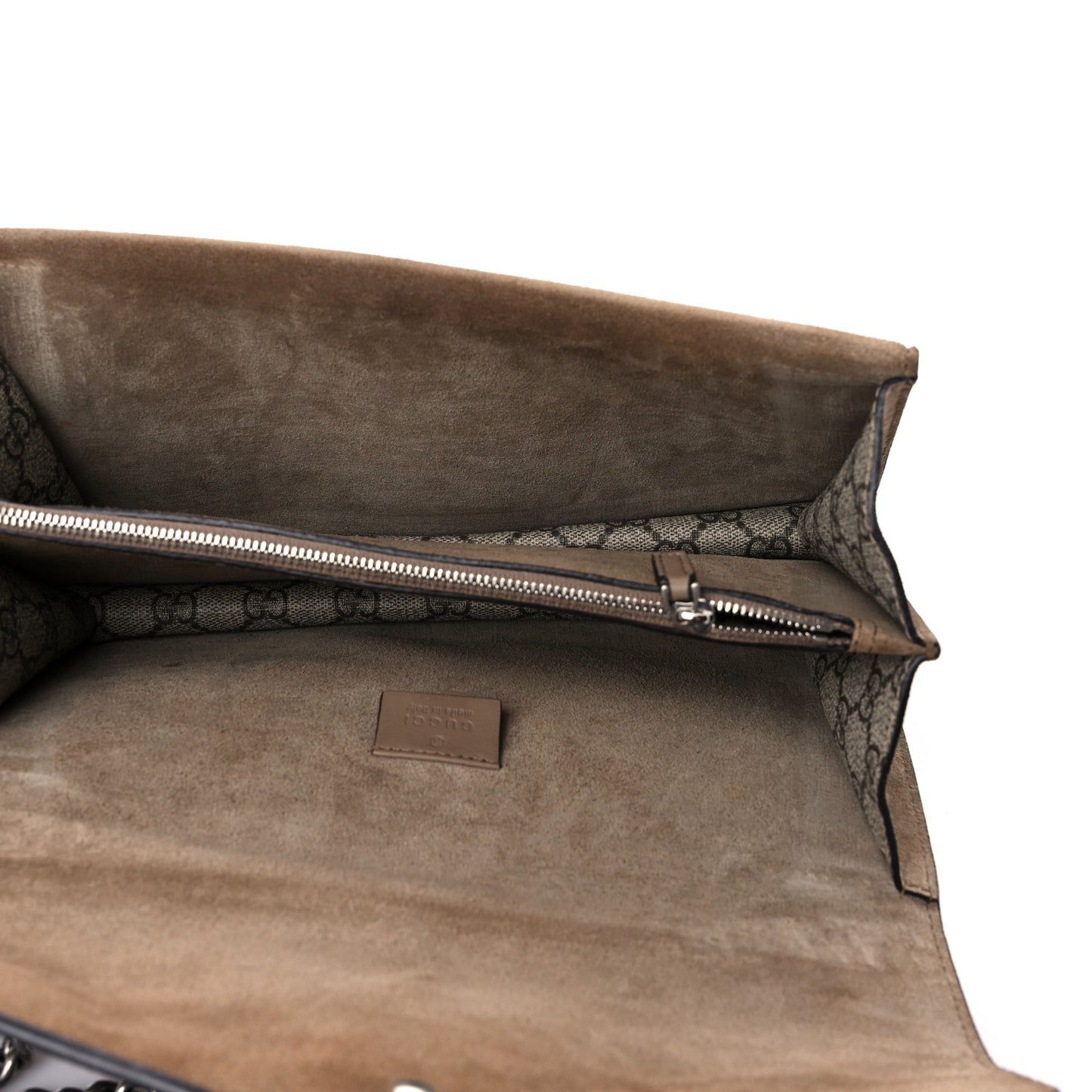 GG Supreme Monogram Small Dionysus Shoulder Bag Taupe
