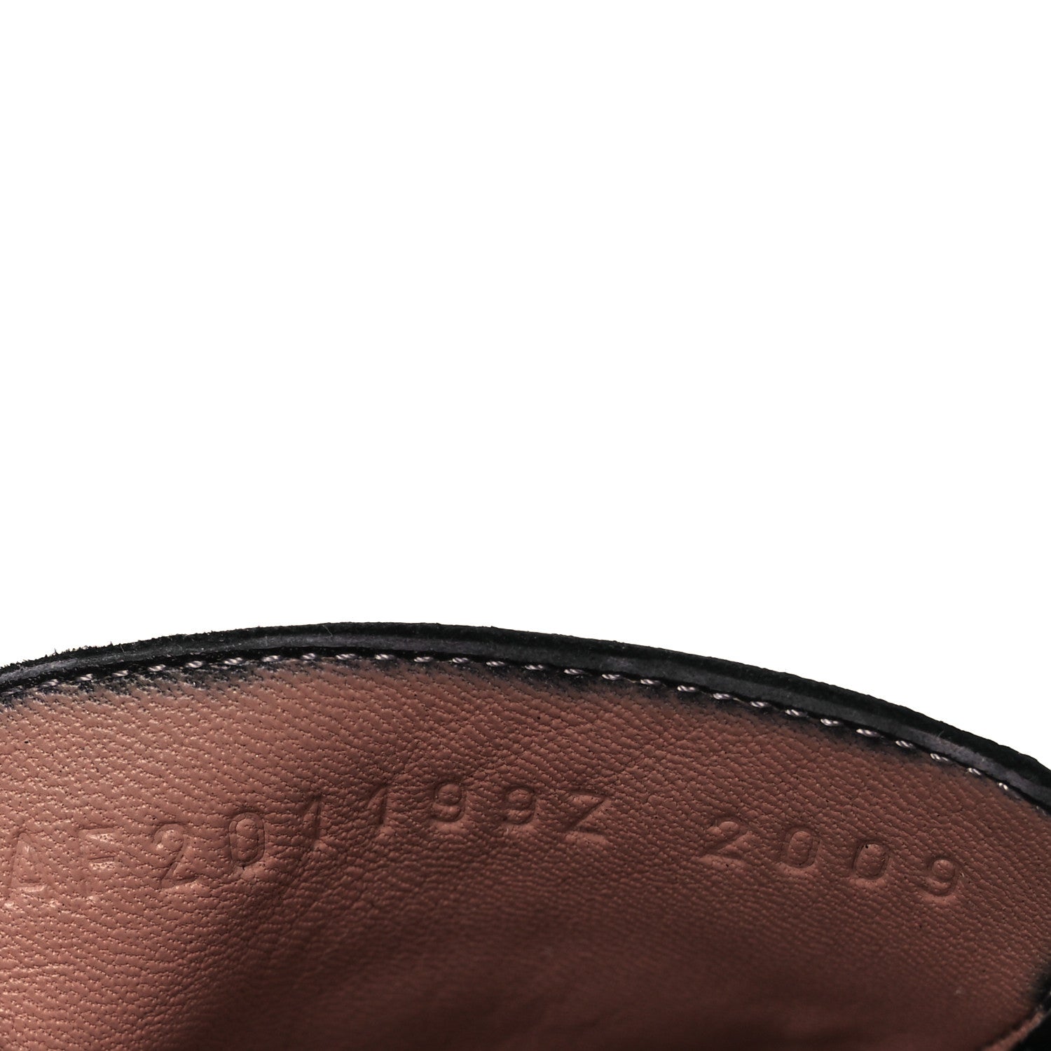 Hermes Goatskin Womens Paris Loafers 37 Black 10 of 12