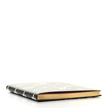 Louis Vuitton Monogram Wild At Heart Clemence Notebook Black 4 of 6