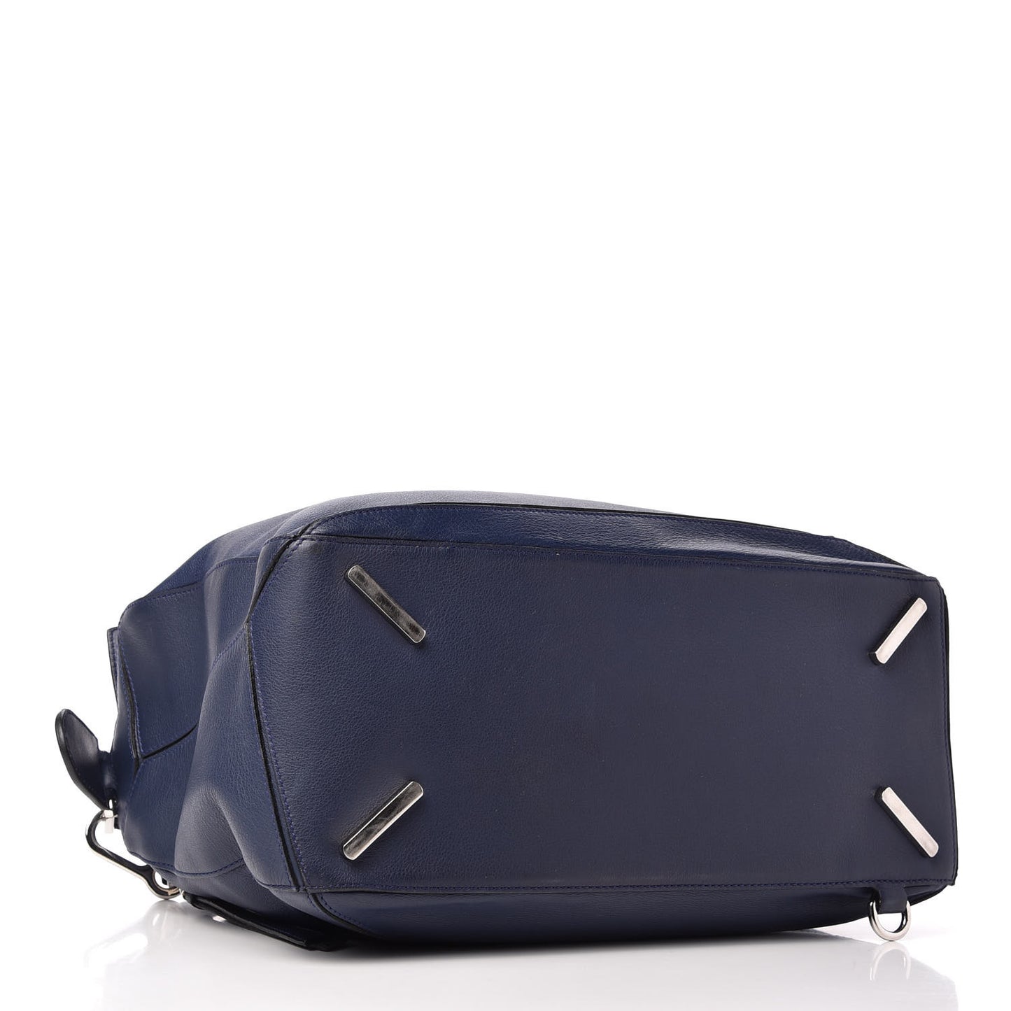 Calfskin Large Puzzle Bag Deep Blue