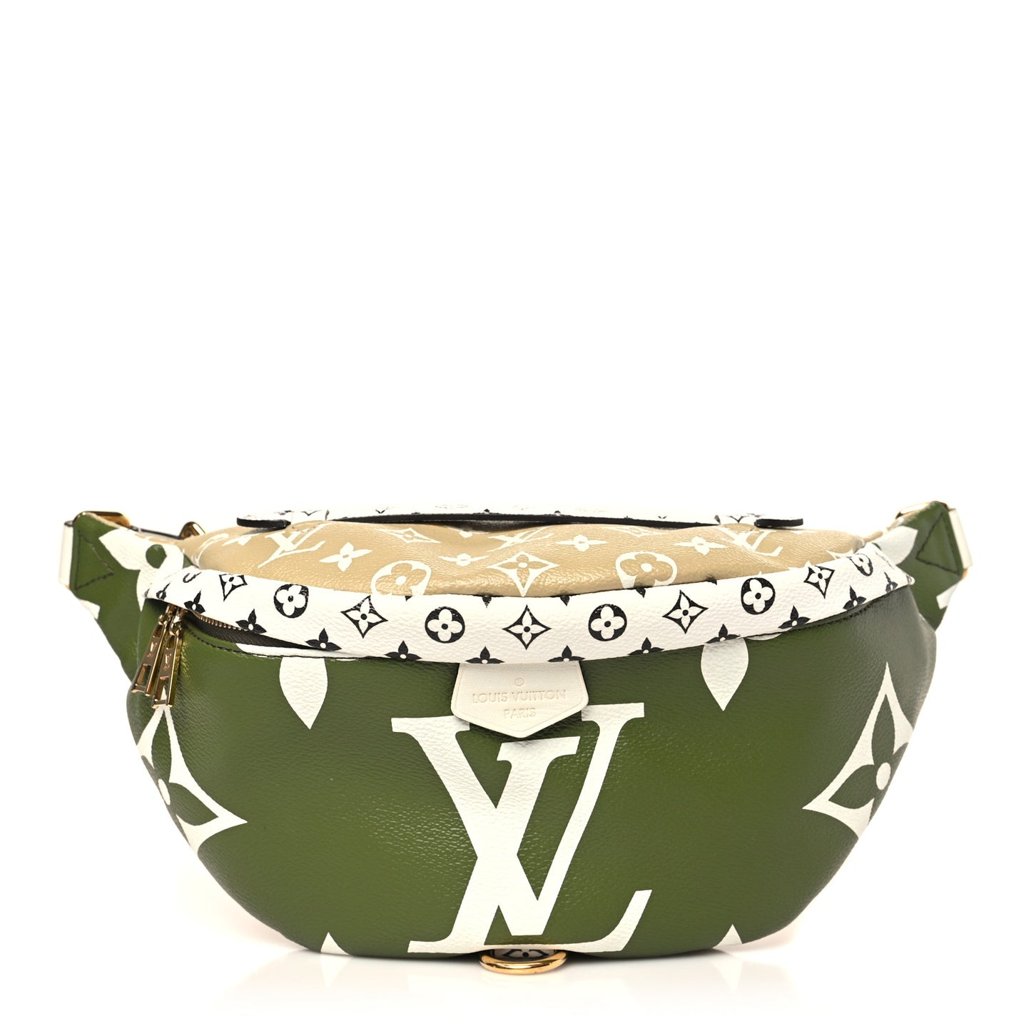 Monogram Giant Bumbag Kaki Beige