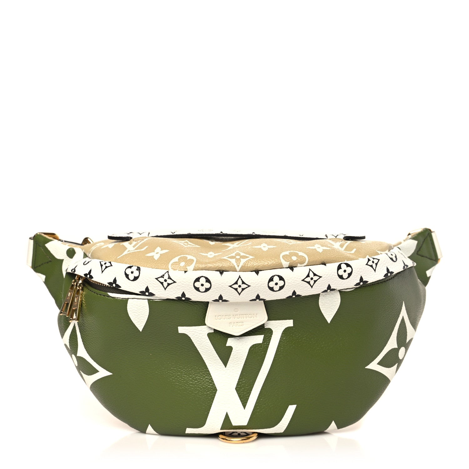 Louis Vuitton Monogram Giant Bumbag Kaki Beige 1 of 8