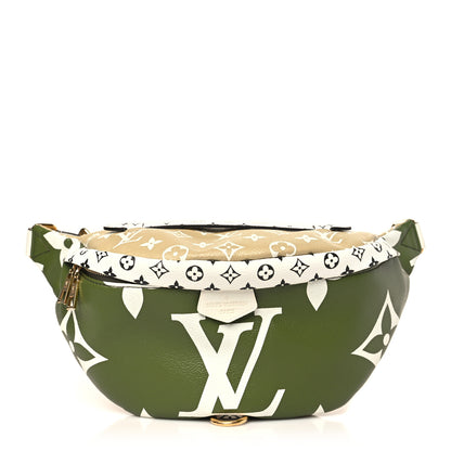 Louis Vuitton Monogram Giant Bumbag Kaki Beige 1 of 8