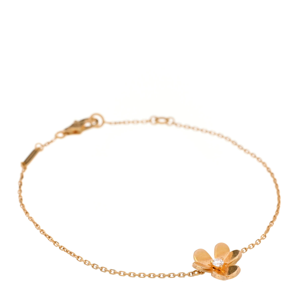 18K Yellow Gold Diamond Mini Frivole Bracelet