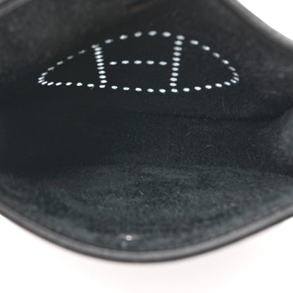 Hermes Taurillon Clemence Evelyne TPM Black 5 of 11