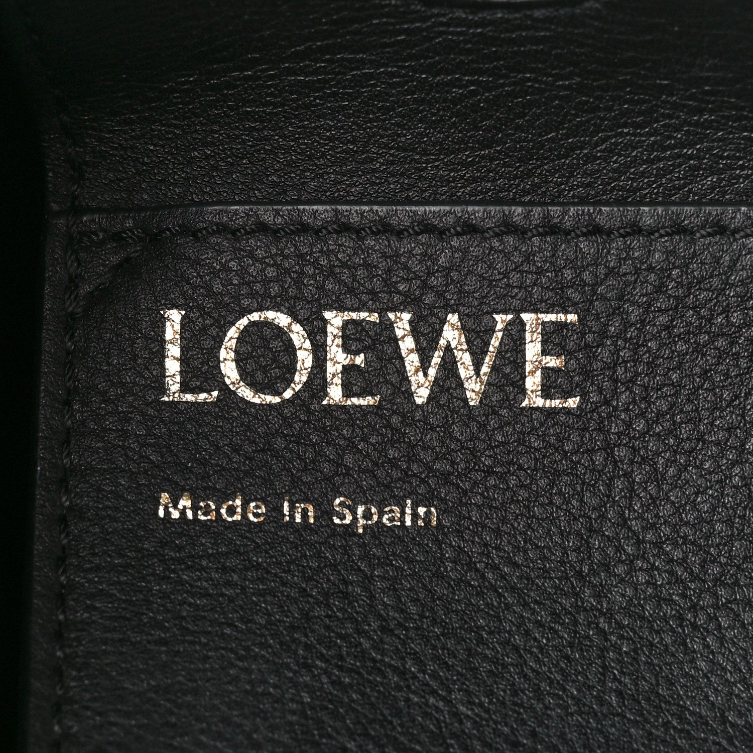 Loewe Canvas Calfskin Medium Anagram Tote Anthracite 6 of 10