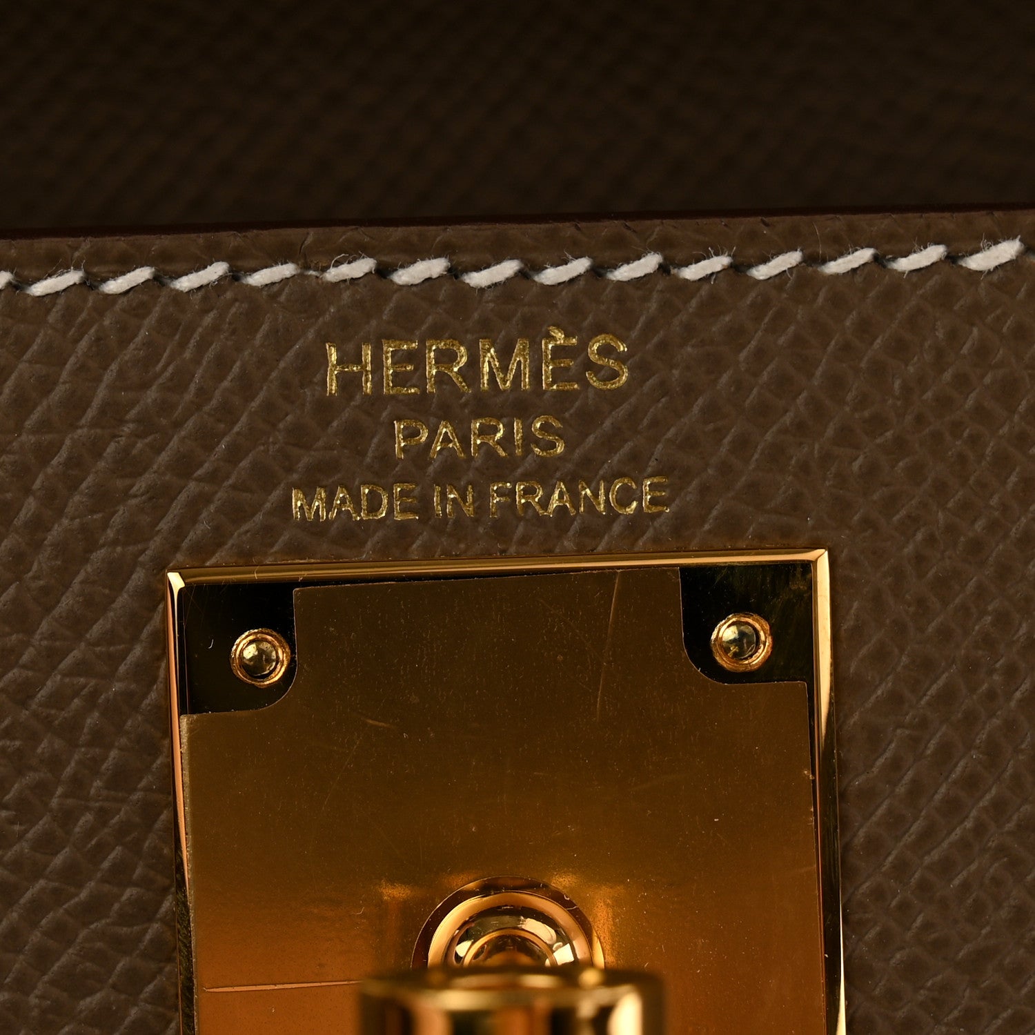 Hermes Epsom Kelly Sellier 28 Etoupe 6 of 11