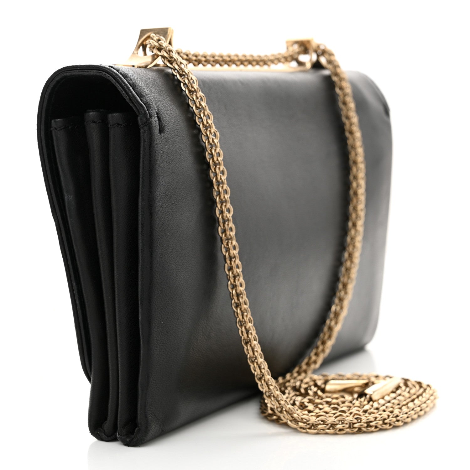 Valentino Garavani Nappa Va Va Voom Shoulder Bag Black 3 of 12